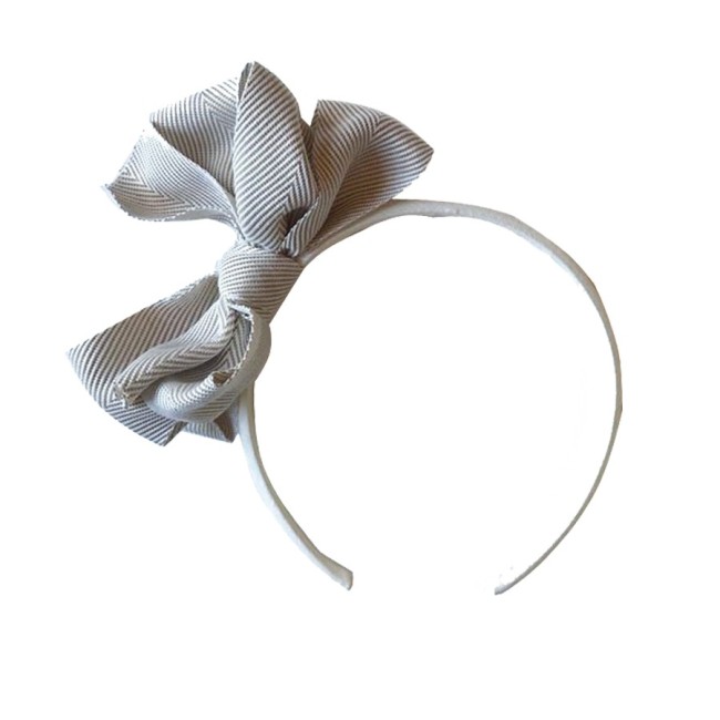 Diadema con Lazo Espiguilla