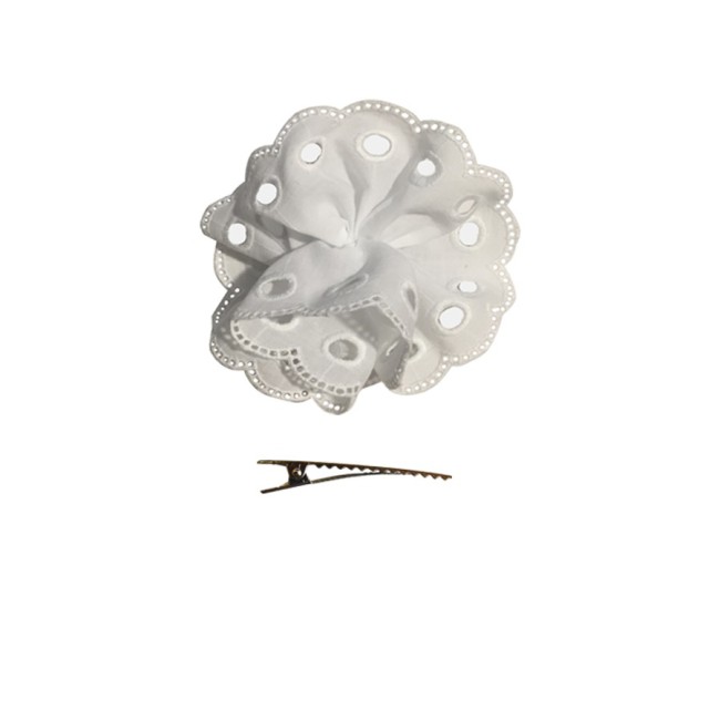 Pinza con Moña Tira Bordada