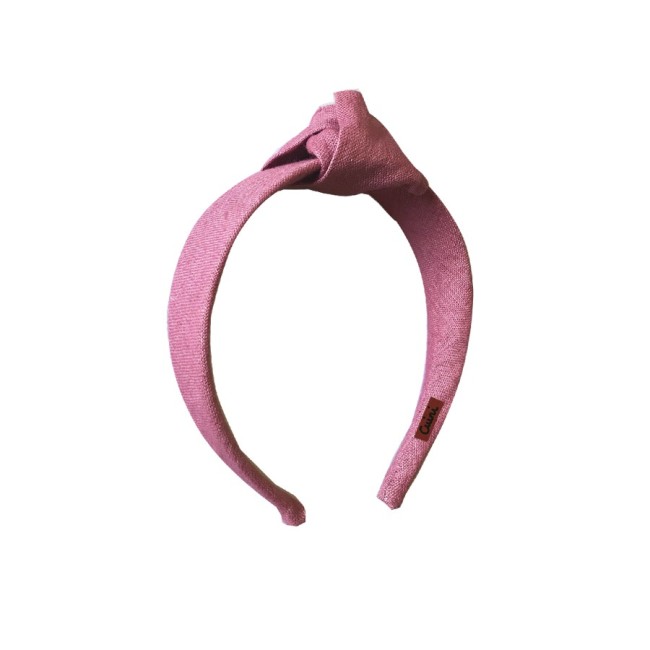 Diadema con Nudo de Rafia