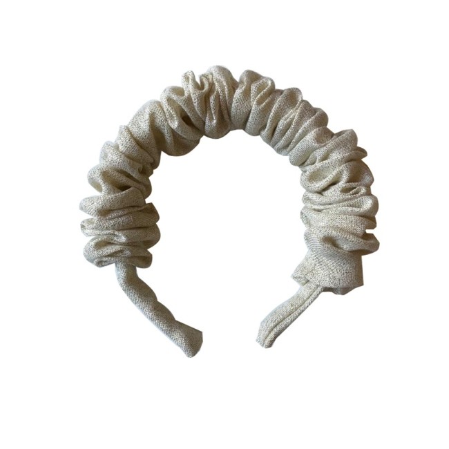 Diadema Fruncida Lurex