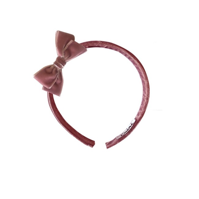 Diadema Terciopelo lazo 23mm