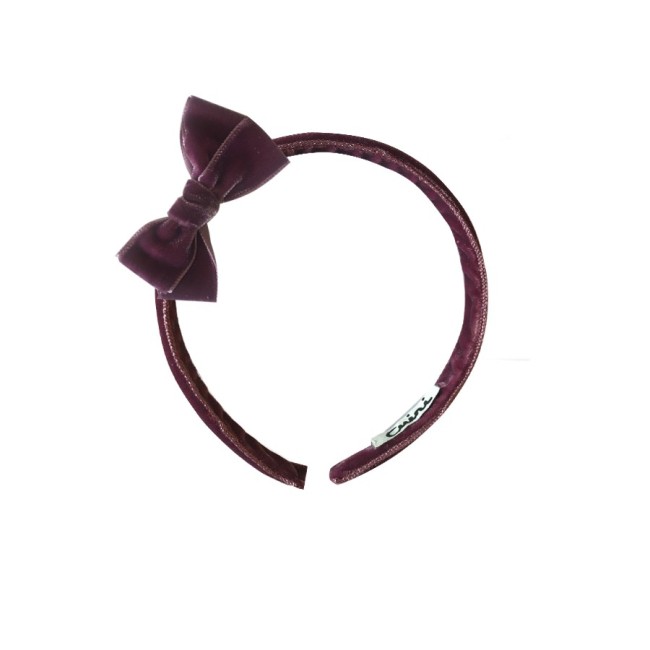 Diadema Terciopelo lazo 23mm