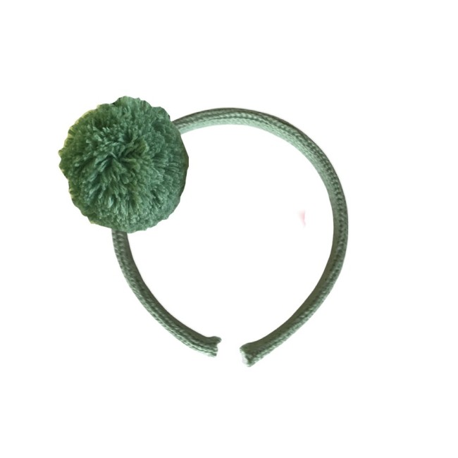 Diadema Pompon Lana