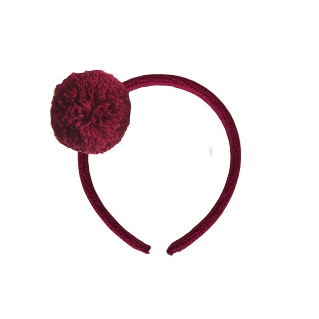 Diadema Pompon Lana