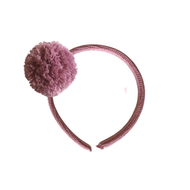 Diadema Pompon Lana