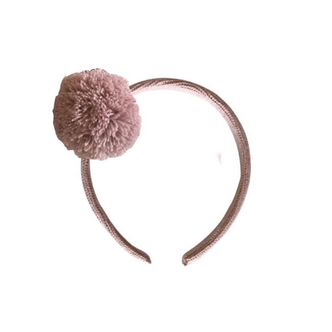 Diadema Pompon Lana