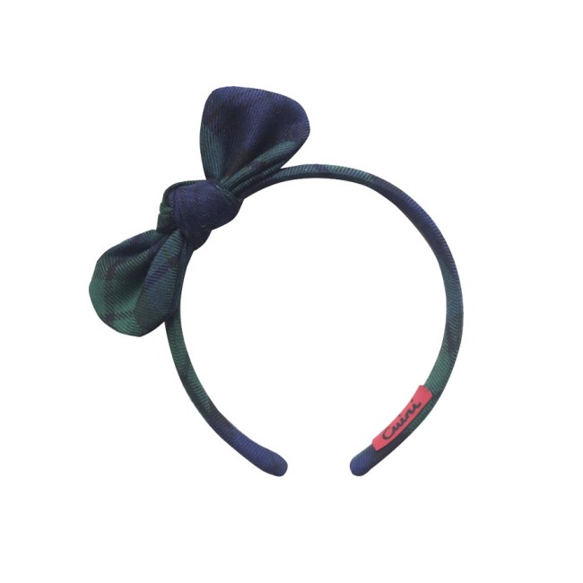 Diadema con Lazo Tartan