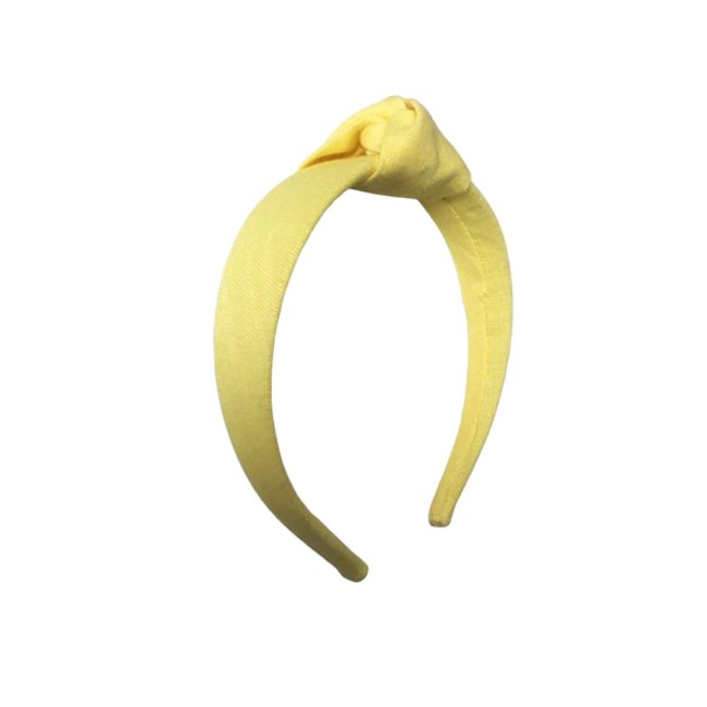 Diadema con Nudo de Rafia