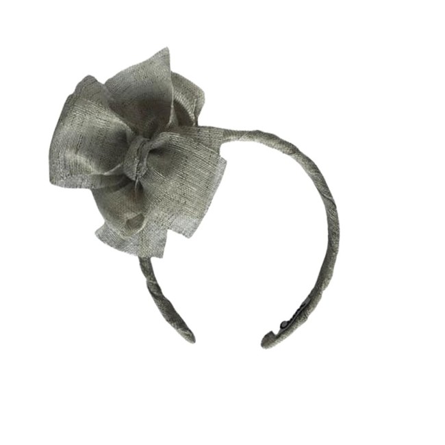 Diadema Lazo Lino Cinta