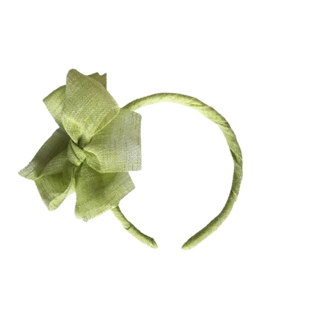 Diadema Lazo Lino Cinta