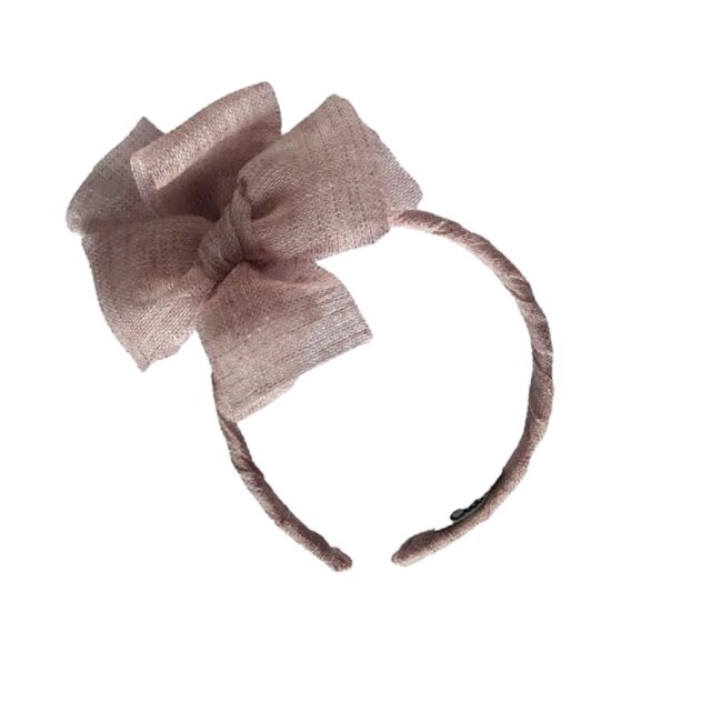 Diadema Lazo Lino Cinta
