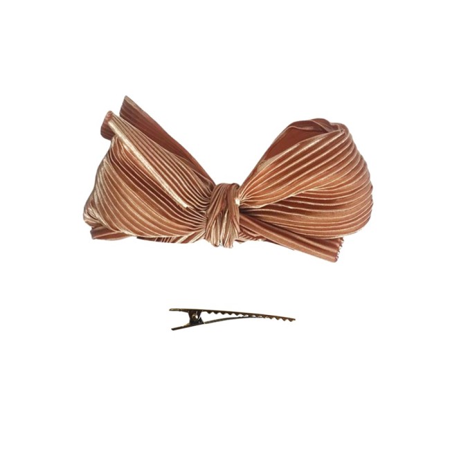 Diadema Lazo Raso Plisado