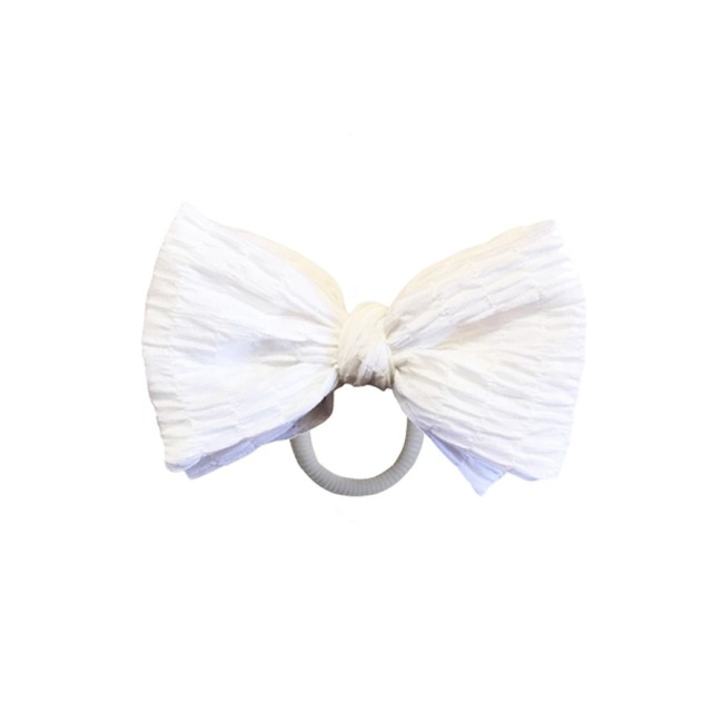 Diadema Fruncida Muselina Plisada