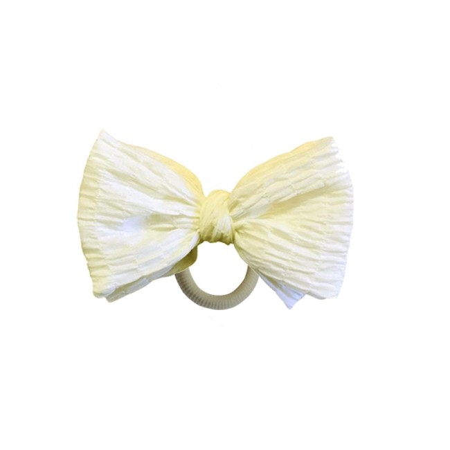 Diadema Fruncida Muselina Plisada