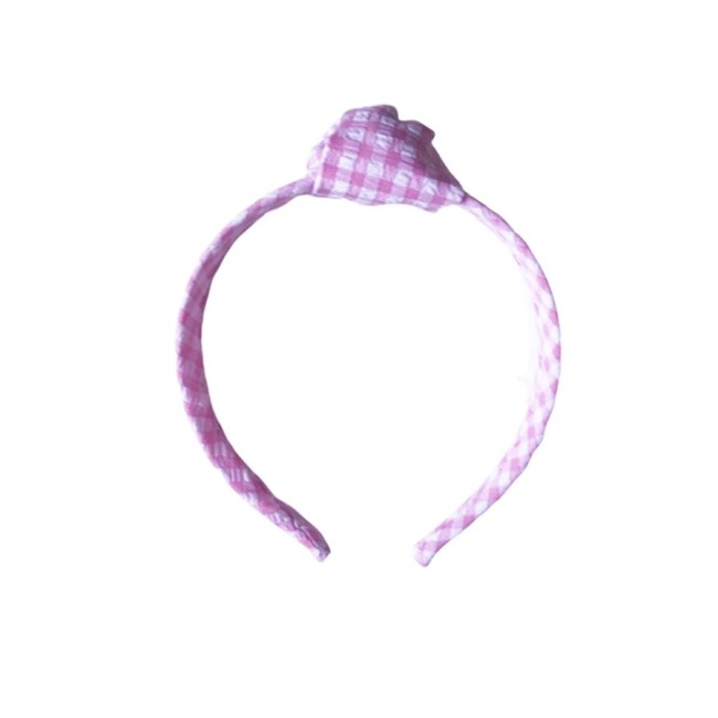 Diadema Nudo Vichy Mini