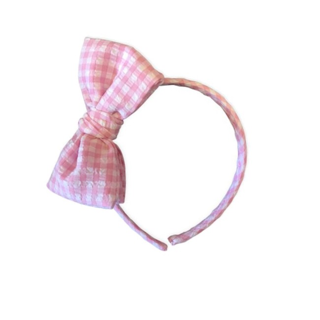 Diadema Nudo Vichy Mini