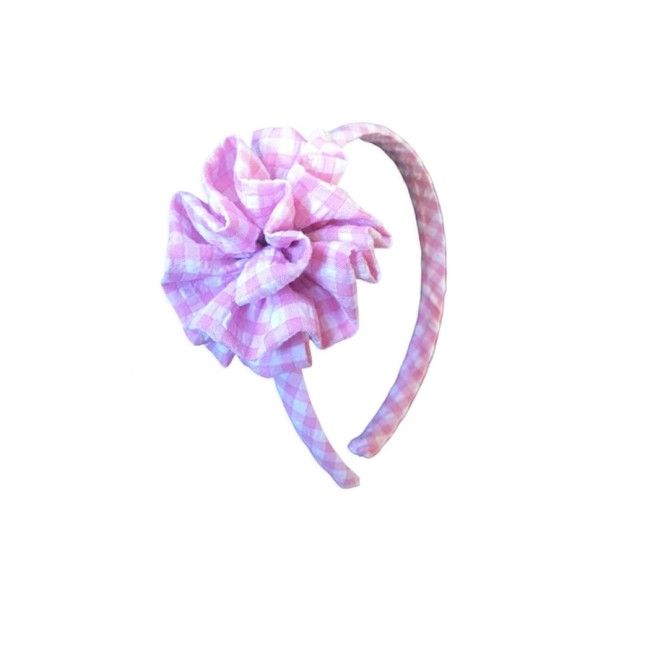 Diadema Nudo Vichy Mini