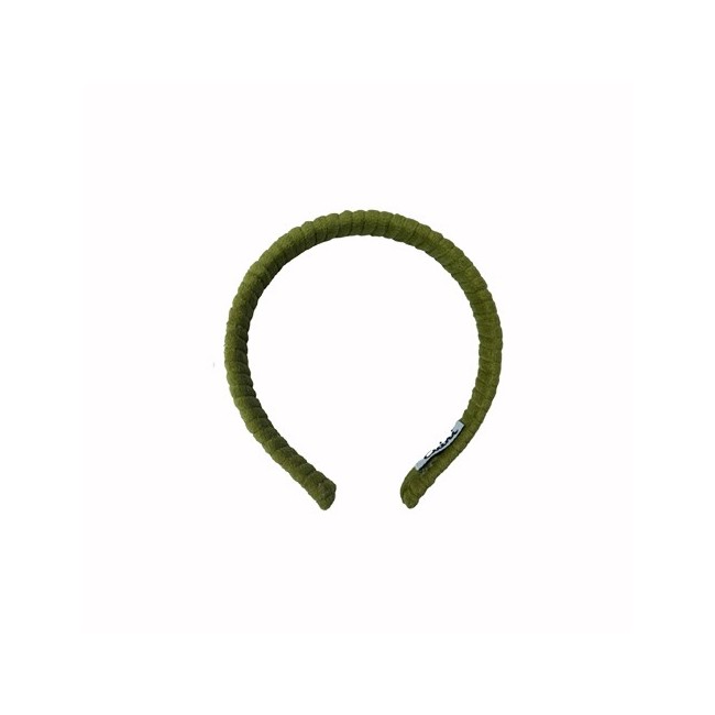 Diadema Drapeada Cordon Terciopelo