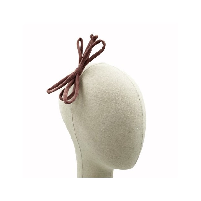 Diadema Drapeada Cordon Terciopelo