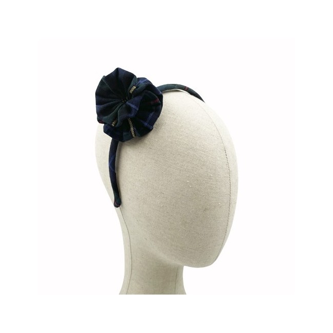 Diadema Nudo Vichy Mini