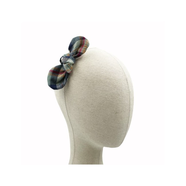 Diadema Nudo Vichy Mini