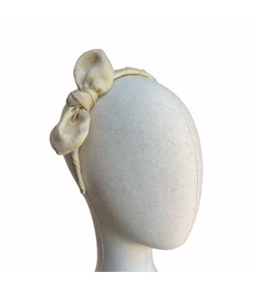 Diadema Nudo Vichy Mini