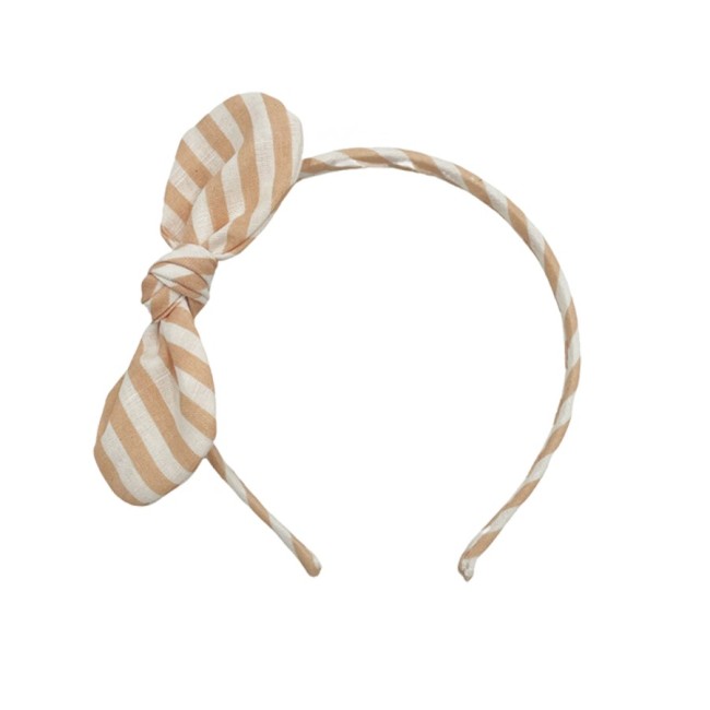 Diadema Lazo Lino Rayitas