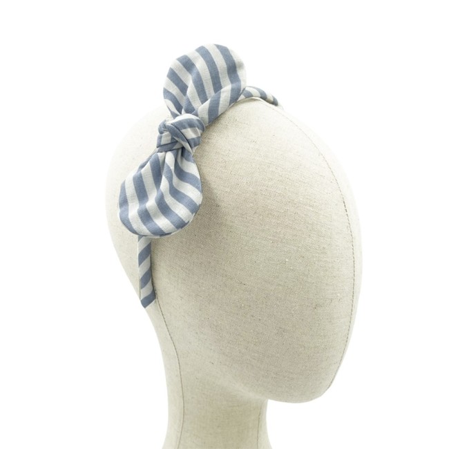 Diadema Lazo Lino Rayitas