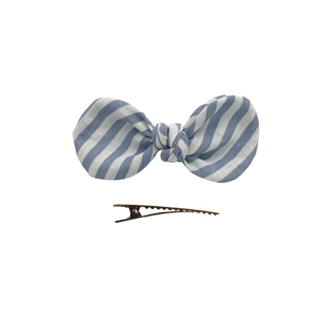Pinza Lazo Lino Rayitas