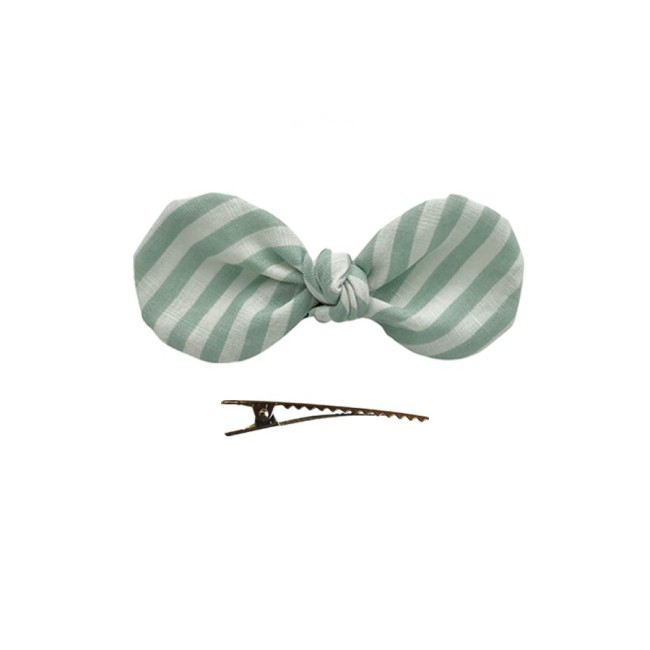 Pinza Lazo Lino Rayitas