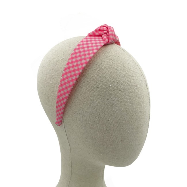 Diadema Nudo Vichy Mini Fluor