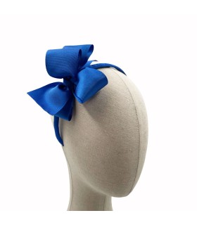 diadema lazo doble faya gros grain tafeta adornos pelo complementos para el cabello