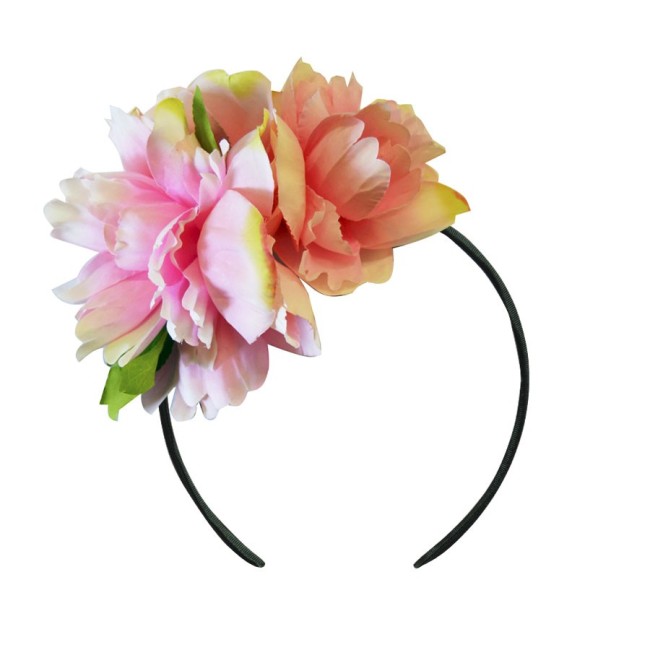 Diadema con Peonía